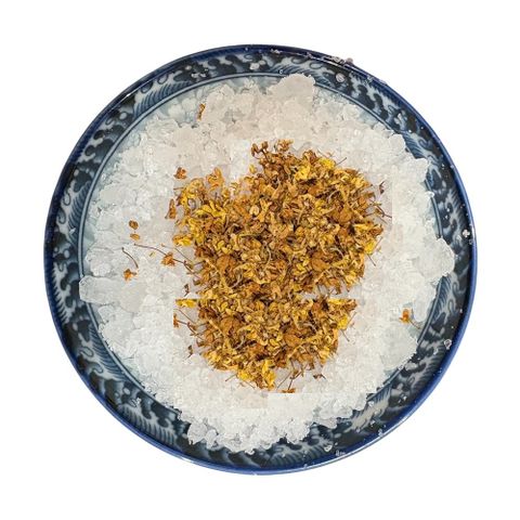 杋物閤 (天然淨化海鹽+桂花)紓壓.舒眠放鬆心情.淨化磁場增加好運.淨化空間.釋放正能量.排除負能量