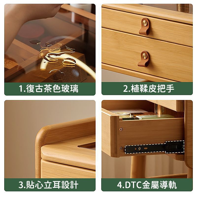  日式梳妝臺室 小戶型書桌現代簡約床頭櫃輕奢北歐迷妳實木化妝臺