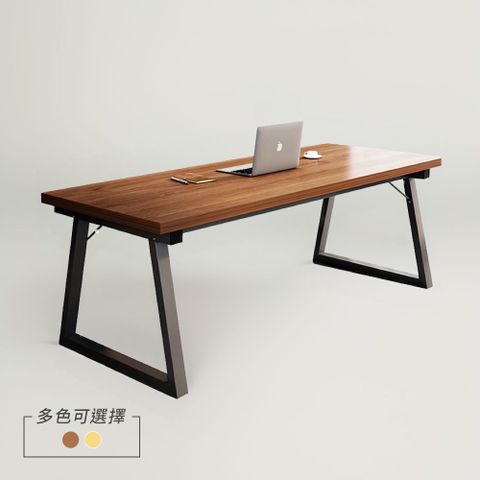 【寶德家居】工業風簡易辦公桌140CM D00253(辦公桌 桌子 工作台 電競桌 電腦桌)
