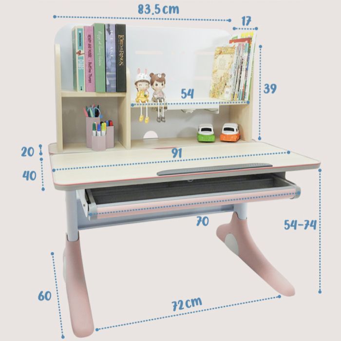 成長天地  90cm 兒童書桌ME302 成長書桌 升降書桌 學習書桌 兒童桌