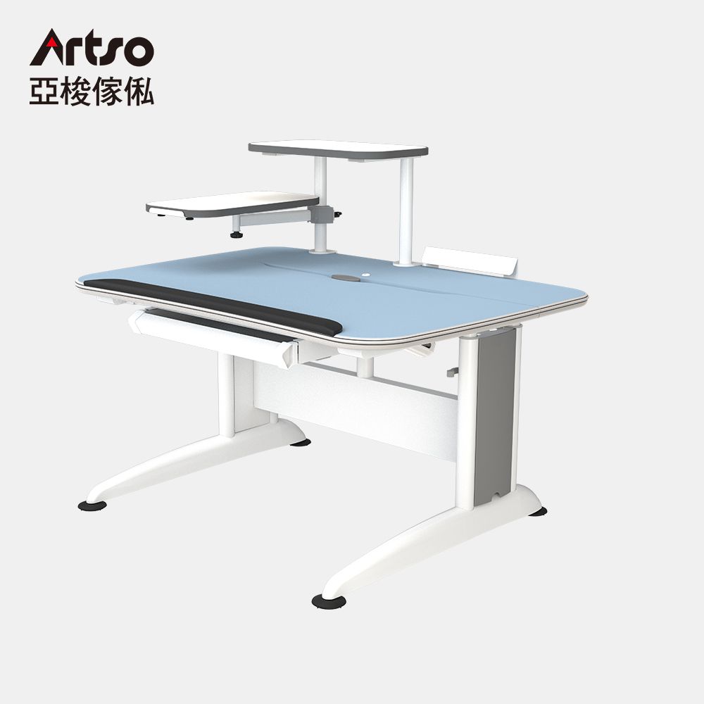 Artso 亞梭傢俬 DK-II Plus桌 105公分-多功能隨行桌-旋架型(書桌/辦公桌/工作桌/電腦椅)