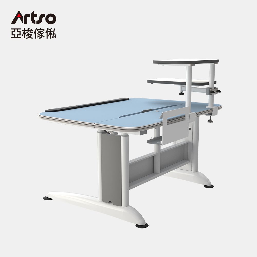 Artso 亞梭傢俬 DK-II Plus桌 105公分-多功能隨行桌-旋架型(書桌/辦公桌/工作桌/電腦椅)