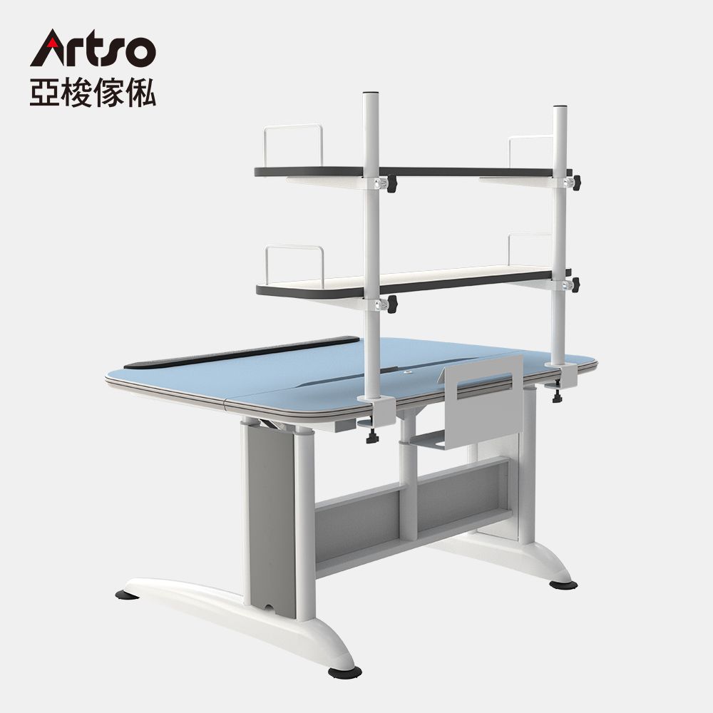 Artso 亞梭傢俬 DK-II Plus桌 105公分-多功能隨行桌-旋架型(書桌/辦公桌/工作桌/電腦椅)