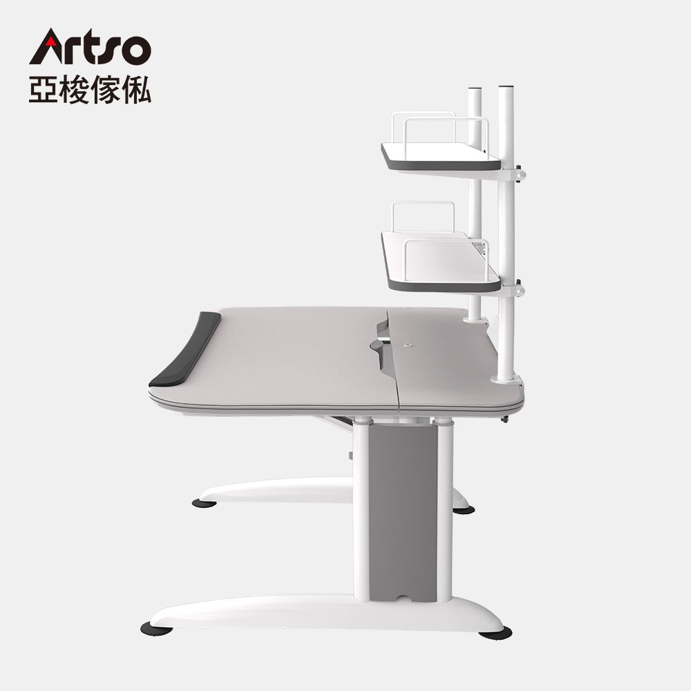 Artso 亞梭傢俬 DK-II Plus桌 120公分-多功能隨行桌-書架型(書桌/辦公桌/工作桌/電腦椅)