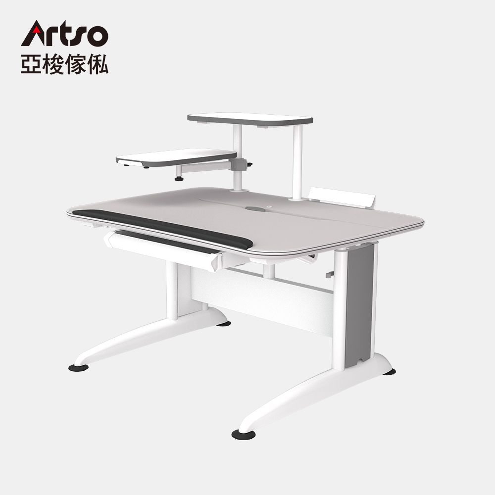 Artso 亞梭傢俬 DK-II Plus桌 120公分-多功能隨行桌-旋架型(書桌/辦公桌/工作桌/電腦椅)