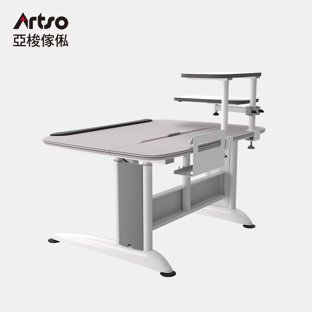 Artso 亞梭傢俬 DK-II Plus桌 120公分-多功能隨行桌-旋架型(書桌/辦公桌/工作桌/電腦椅)