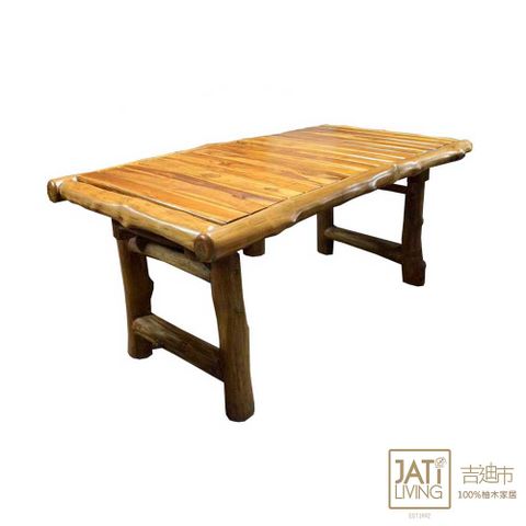 吉迪市柚木家具 【吉迪市100%全柚木家具】古木餐桌 辦公桌 桌子 書桌 EFATA003