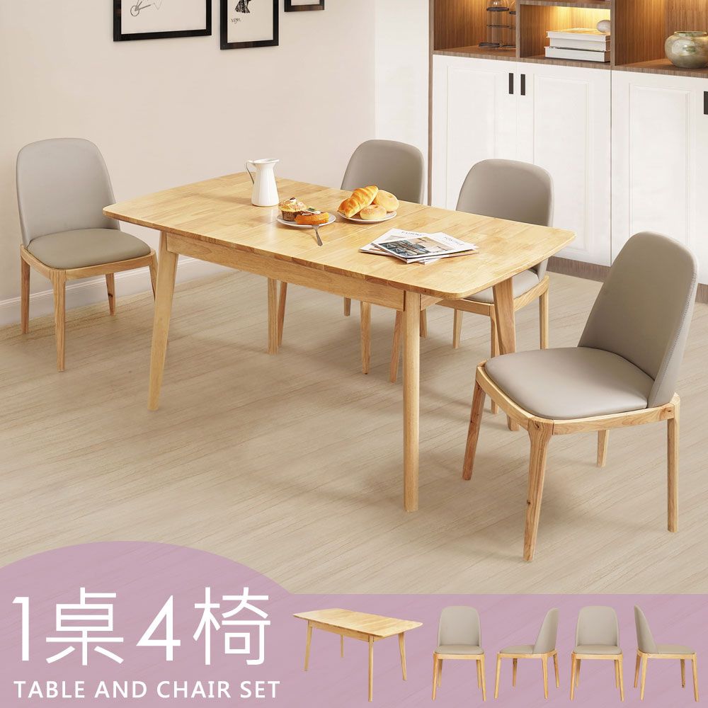 1桌4椅 TABLE AND CHAIR SET