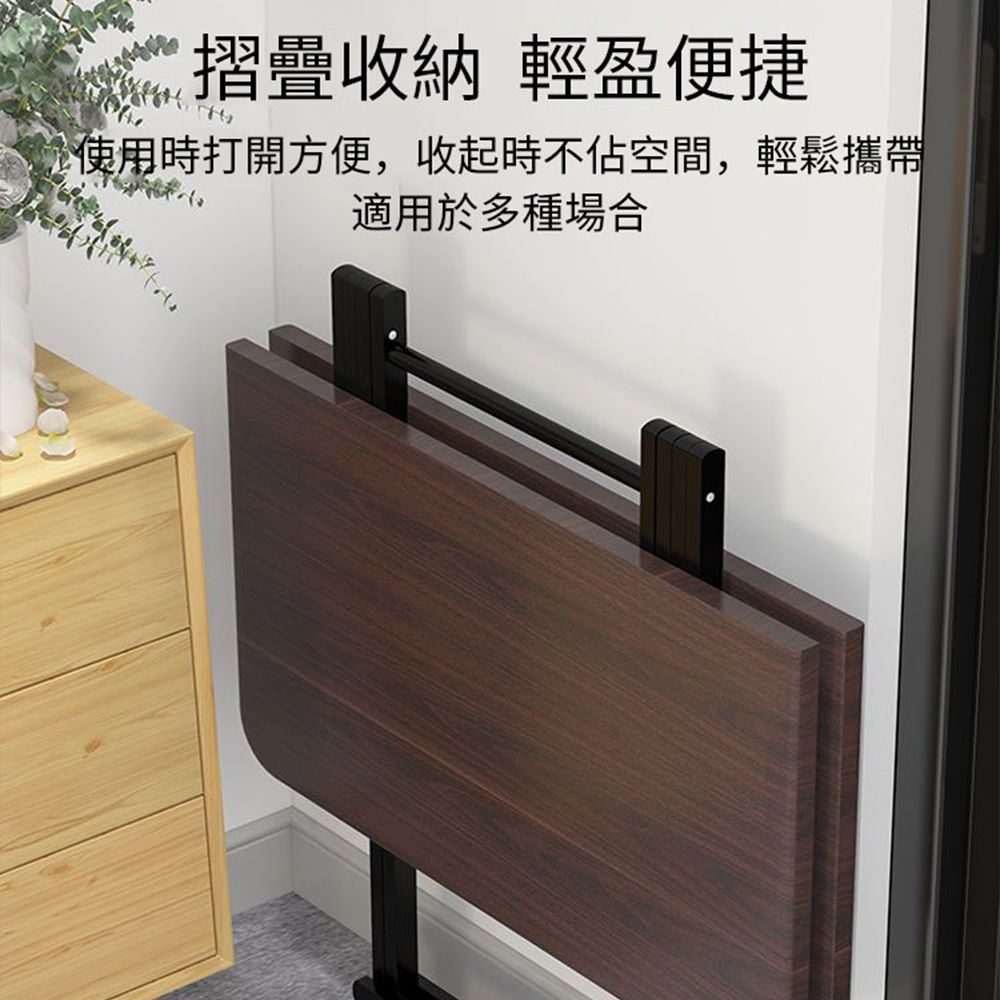 居家家 便攜式家用戶外擺攤80*80CM正方形折疊餐桌折合桌/折疊桌/擺攤桌/飯桌/桌子
