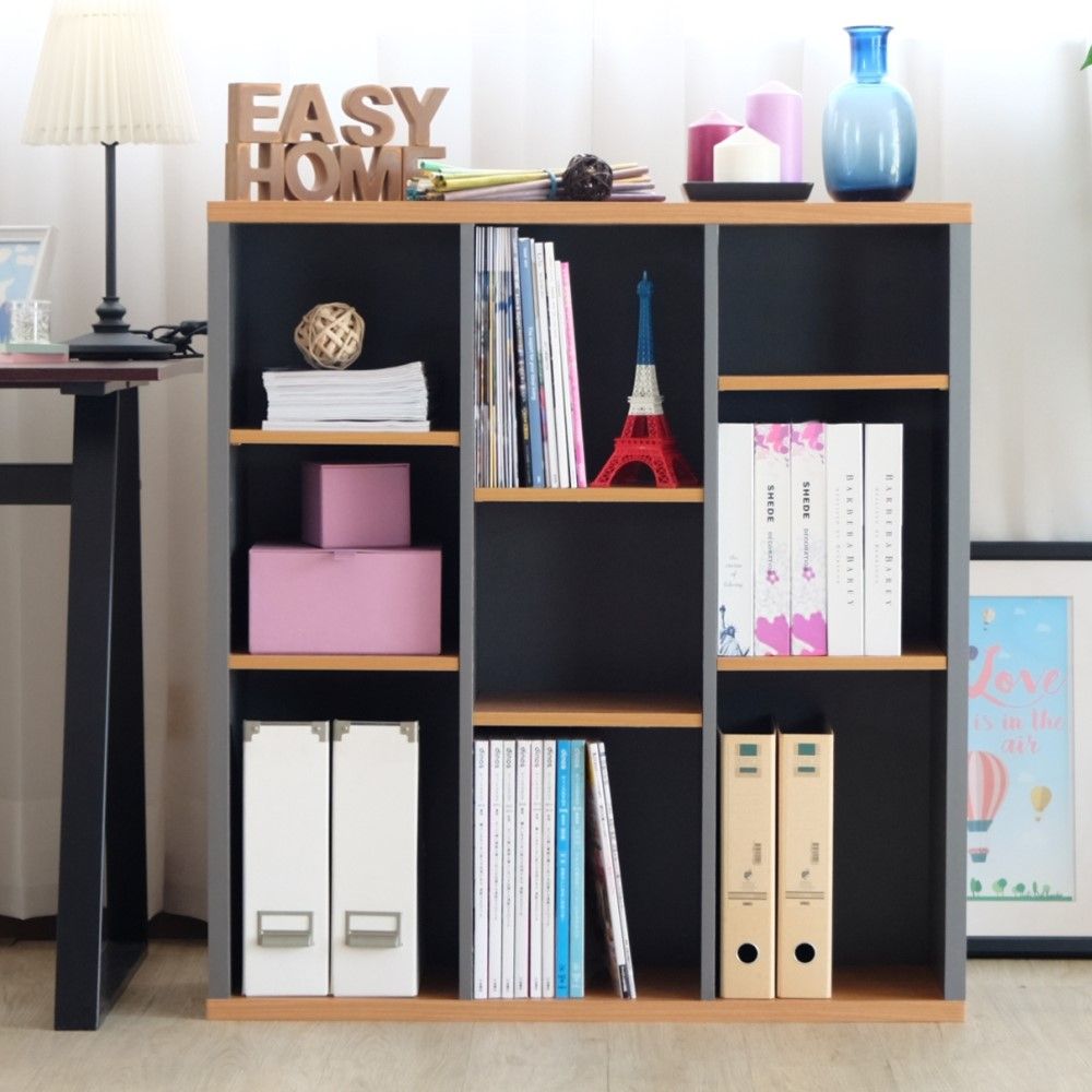 EASY HOME 九格開放式加厚收納書櫃