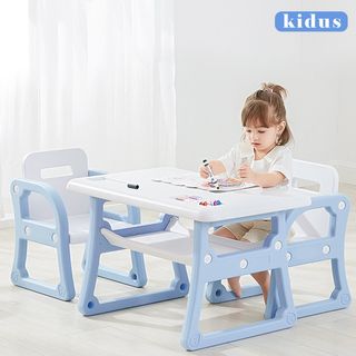 【KIDUS】HS500 兒童多功能學習桌椅組 遊戲閱讀繪畫桌 一桌一椅