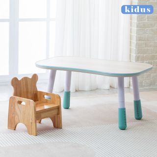 【kidus】兒童90公分花生桌+兒童椅 遊戲桌椅組 HS002+SF300