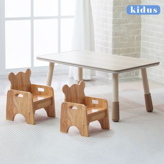 【kidus】100公分兒童多功能桌椅組 一桌二椅 HS100BW+SF300*2