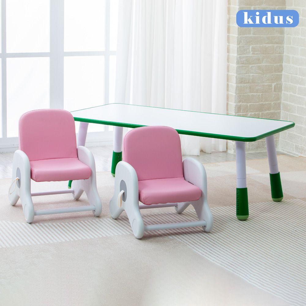 KIDUS 120公分兒童多功能桌椅組 一桌二椅 HS120+SF015 兒童椅