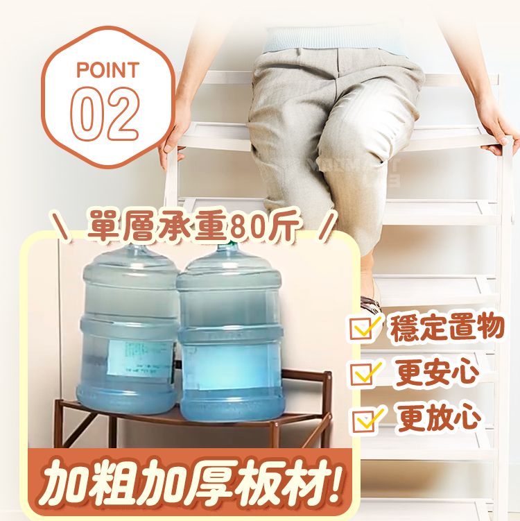 木馬特實驗室 免安裝折疊鞋架-四層60cm
