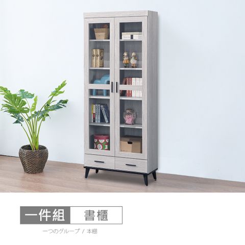 【時尚屋】[DV10]莫特2.7尺下抽書櫃DV10-614-免運費/免組裝/書櫃
