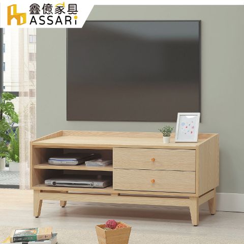 ASSARI-喬伊4尺電視櫃(寬120x深40x高54cm)