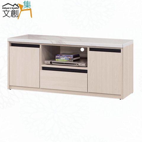【文創集】麥森亞4尺二門單抽電視櫃