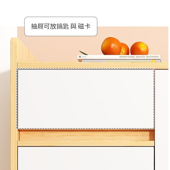HORLA 賀啦生活家居 三門鞋櫃