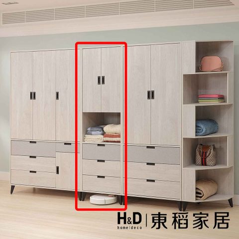 【東稻家居】開門衣櫃2*6.5尺(TJS1-08043)