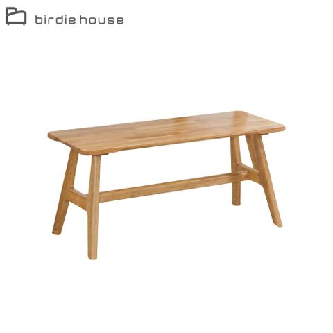 Birdie-托爾希3.3尺實木長凳/長椅/雙人餐椅/椅凳/坐式鞋凳/穿鞋椅(原木色)