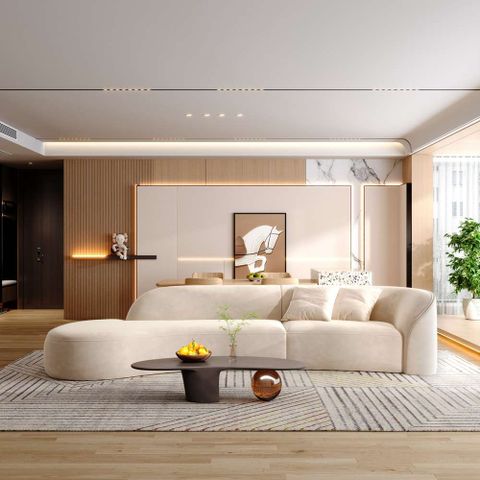 月亮沙發(預購)三人座(長240*寬85*78cm)【造型沙發/網紅沙發/網美沙發】