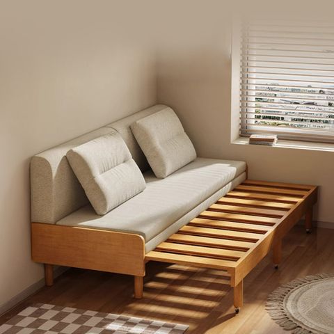 【HappyLife】伸縮實木沙發床/60cm (Y12457)