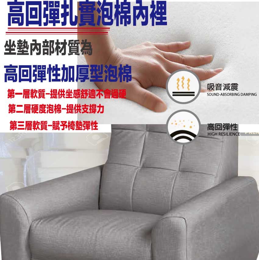 高回彈扎實泡棉內裡坐墊內部材質為高回彈性加厚型泡棉第一層軟質提供坐感舒適不會過硬第二層硬度泡棉提供支撐力第三層軟質賦予椅墊彈性吸音減震SOUND-ABSORBING DAMPING高回彈性HIGH RESILIENCE123