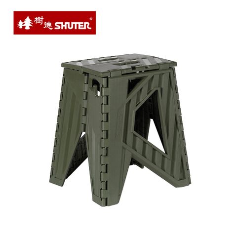 【台灣樹德】MIT台灣製 CH-40 貨櫃小折凳/折合凳/摺疊椅-多色可選
