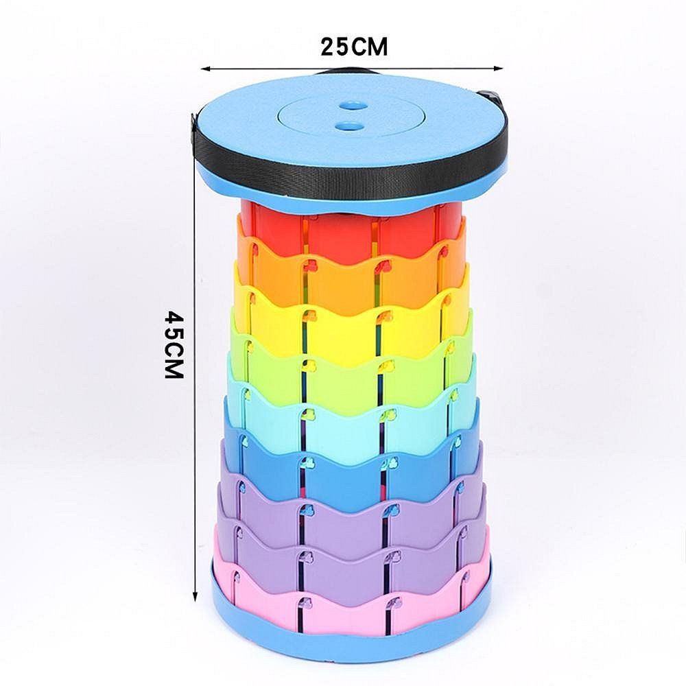  加長款45CM彩虹折疊椅
