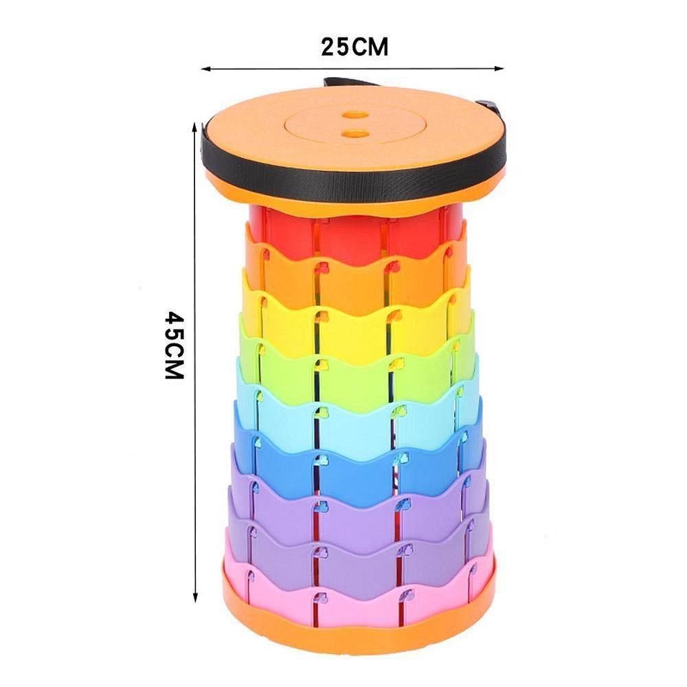  加長款45CM彩虹折疊椅