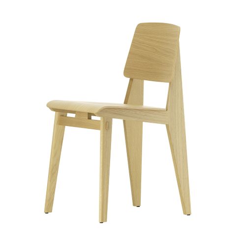 北歐櫥窗 Vitra Chaise Tout Bois 標準實木椅（淺橡木）