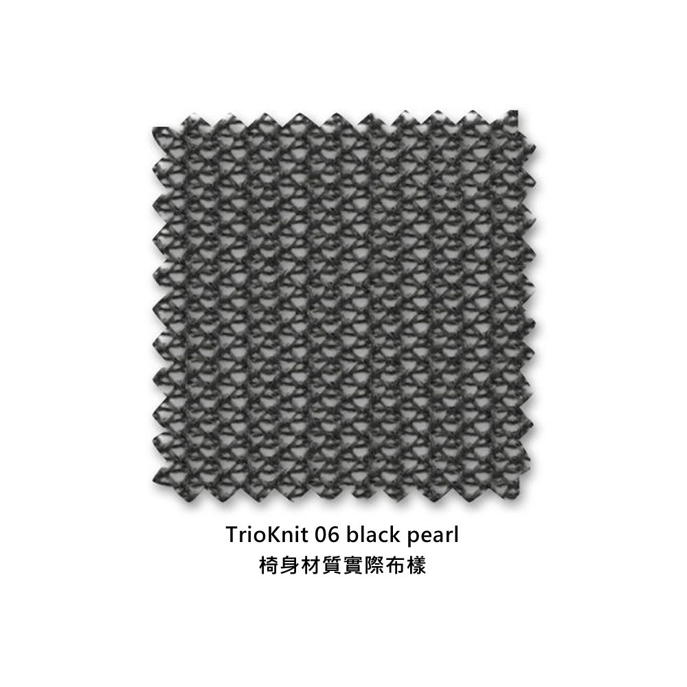 北歐櫥窗 Vitra Physix 翩然有序 工作椅（黑珍珠 TrioKnit 布料、深黑色框架）