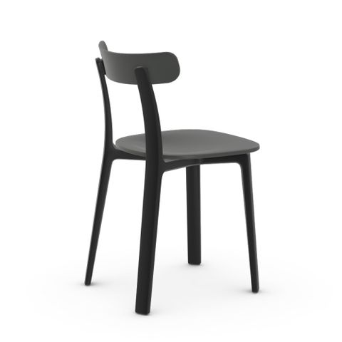 北歐櫥窗 Vitra All Plastic Chair 日常好椅（墨灰）