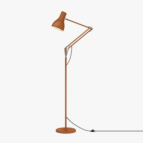 北歐櫥窗 Anglepoise Type 75 Margaret Howell 聯名立燈（焦茶紅）