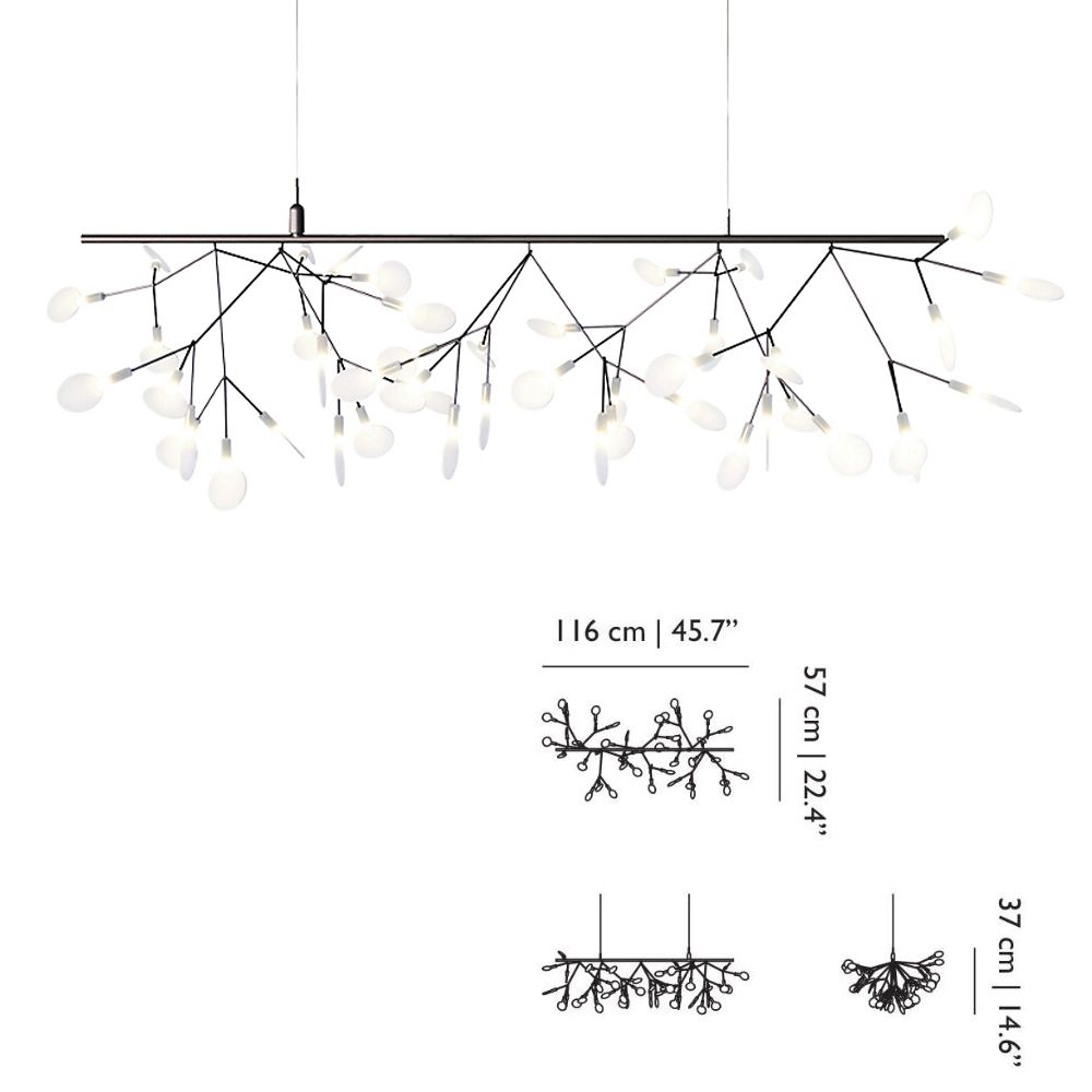 北歐櫥窗 Moooi Heracleum I Endless 花火枝葉吊燈（鎳、220V）