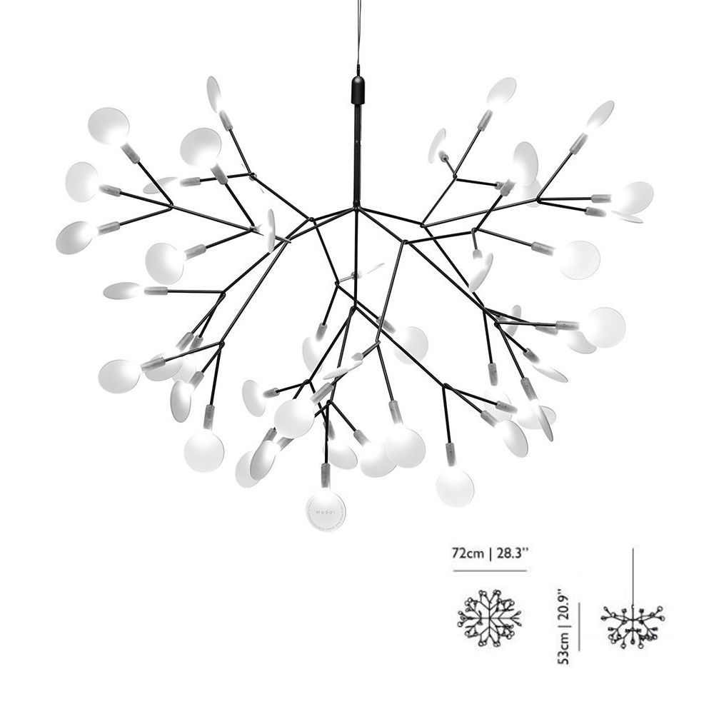 北歐櫥窗 Moooi Heracleum Small II 花火枝葉吊燈鎳小220V