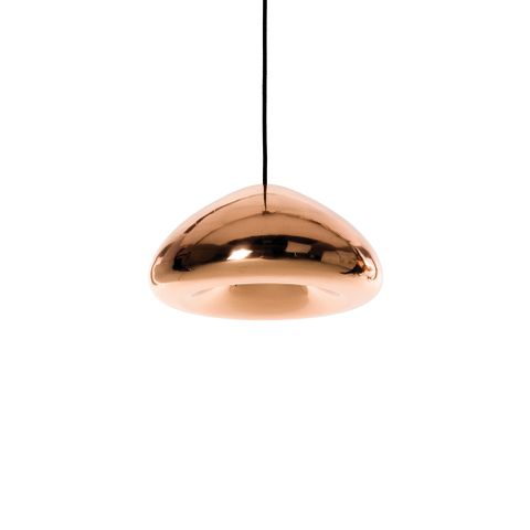 北歐櫥窗 Tom Dixon Void Pendant Copper 大飛碟 LED 吊燈銅紅220V