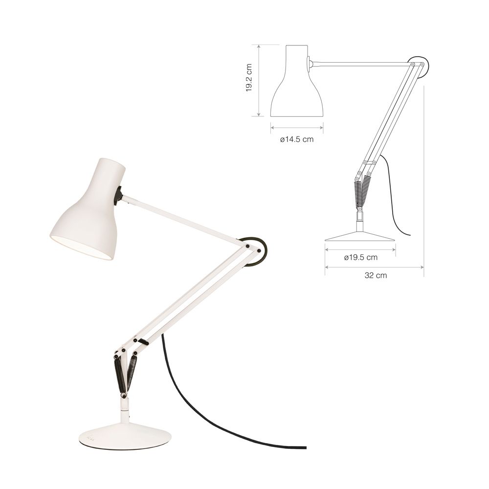 北歐櫥窗 Anglepoise Type 75 Paul Smith 6 聯名桌燈