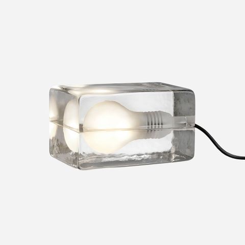 【北歐櫥窗】Design House Stockholm Block Lamp 冰塊燈（黑色燈線）