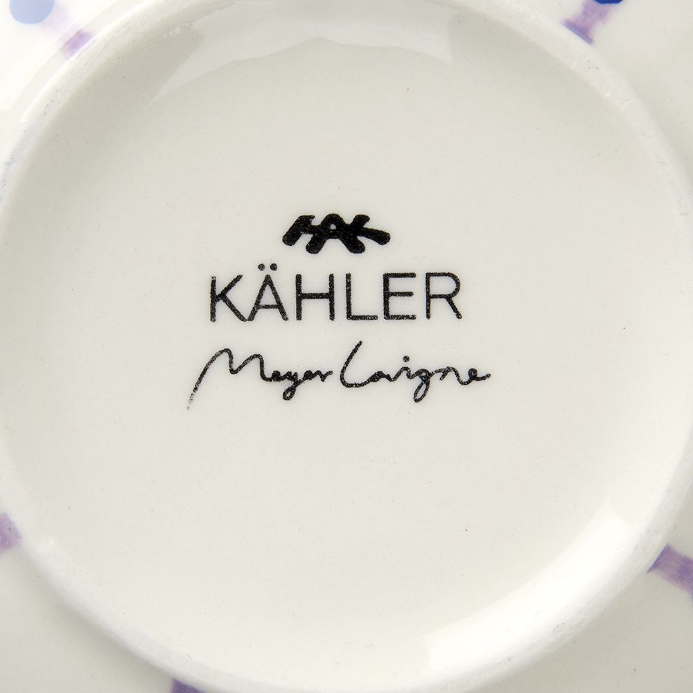 北歐櫥窗 Kähler Signature 標緻藝術花瓶（紫、H 15cm）