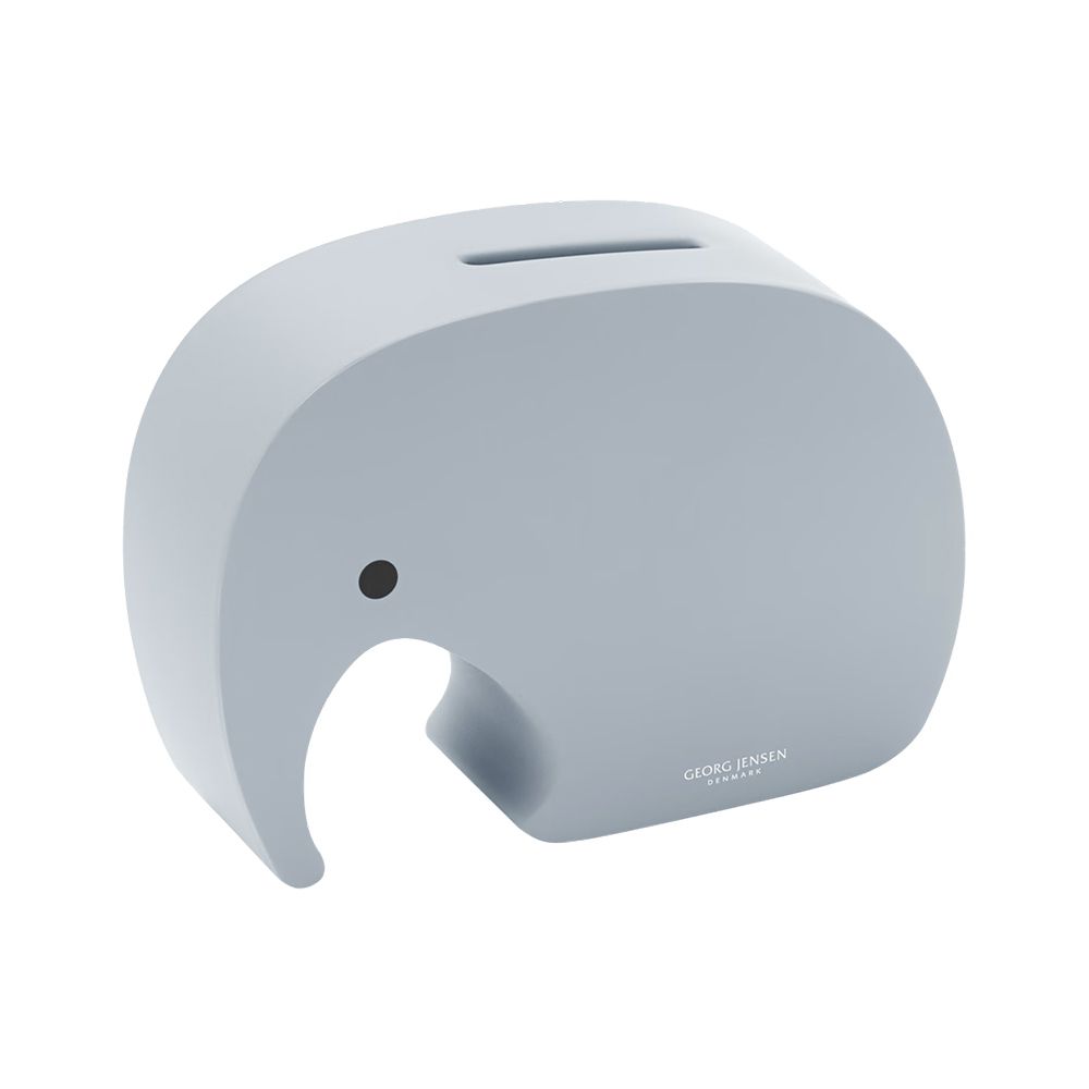 北歐櫥窗 Georg Jensen Miniphant 迷你象撲滿 糖果藍