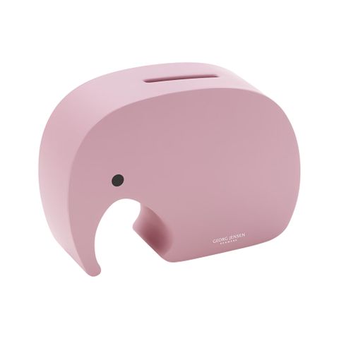 北歐櫥窗 Georg Jensen Miniphant 迷你象撲滿（草莓粉）