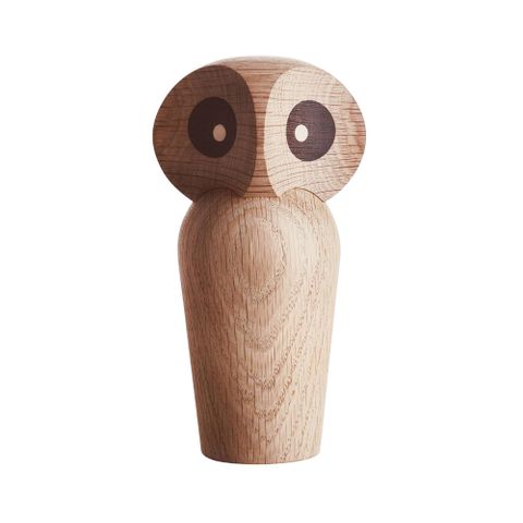 北歐櫥窗 Architectmade Owl 守護者貓頭鷹（原色、大）