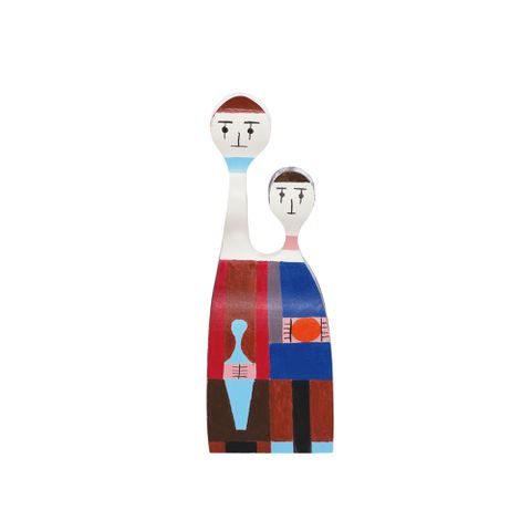 北歐櫥窗 Vitra Wooden Doll 手繪常民藝術木偶 No.11