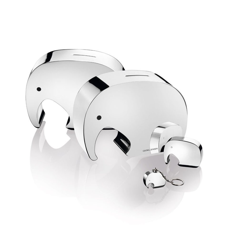 北歐櫥窗 Georg Jensen Moneyphant 大象存錢筒