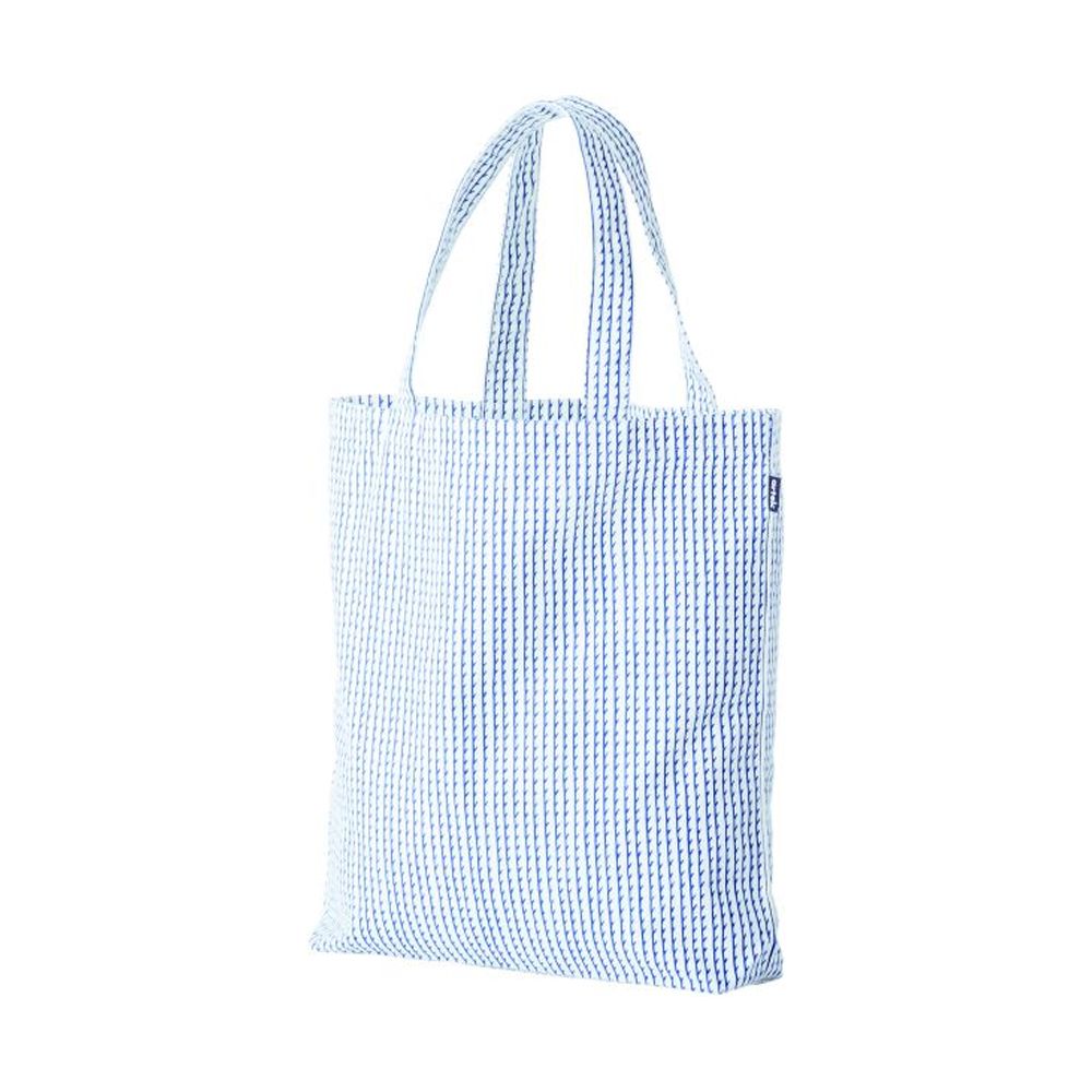 北歐櫥窗 Artek Rivi Canvas Bag 線條肩背手提袋白