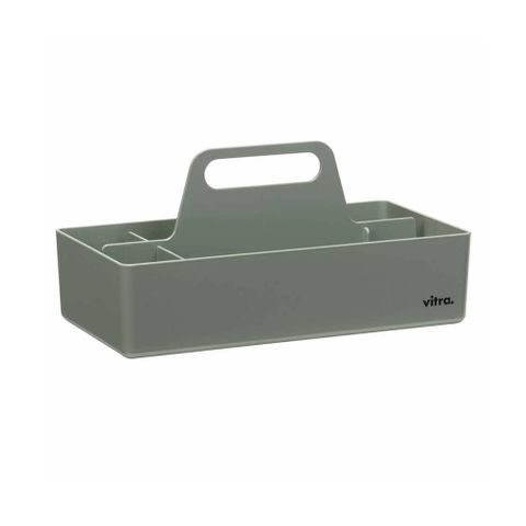 北歐櫥窗 Vitra Toolbox RE 提著走小物收納盒鮮苔灰