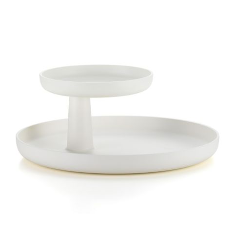 北歐櫥窗 Vitra Rotary Tray 轉一轉雙層盤冰雪白