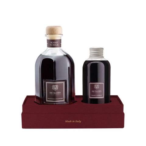 北歐櫥窗 Dr. Vranjes Firenze Rosso Nobile 酒神葡萄釀 擴香紅色禮盒250ml+補充瓶